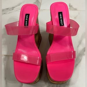 Nine West Rapps Platform Wedge Sandal